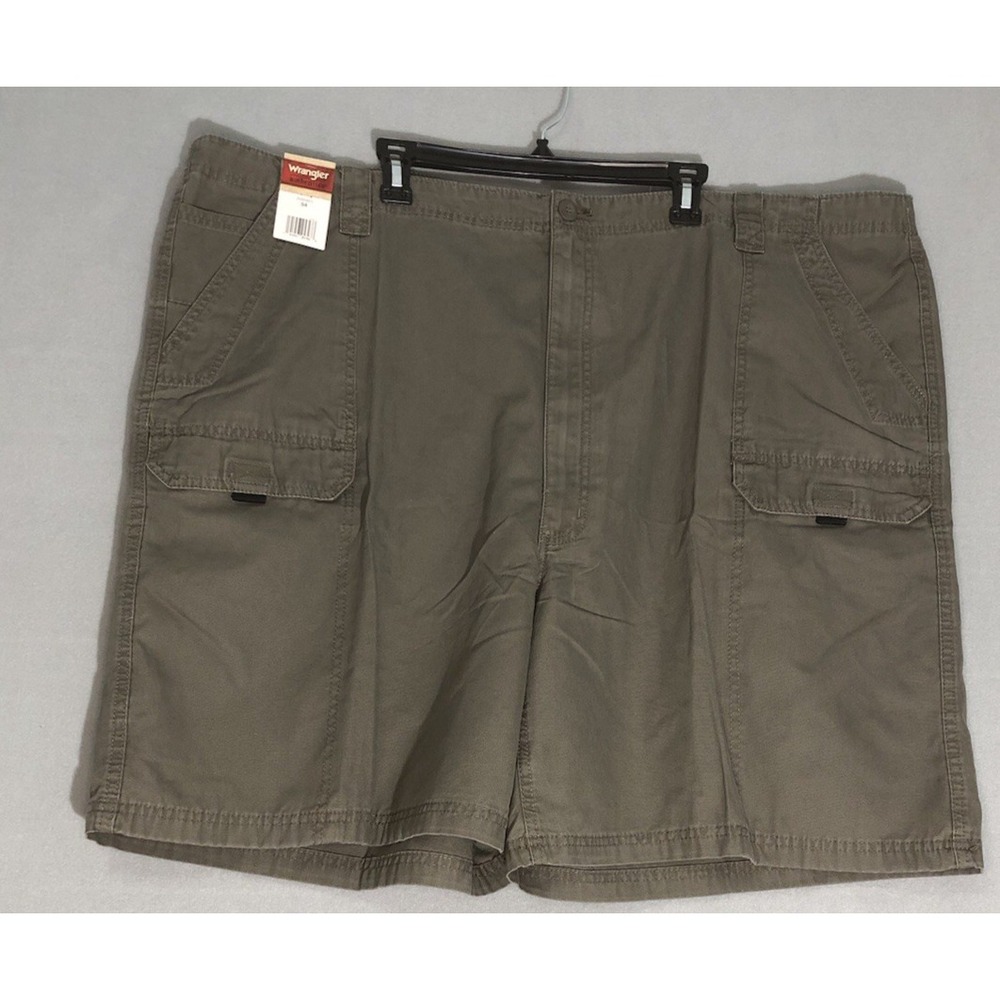 Wrangler Authentics Men's Canvas Utility Hiker Shorts New With Tags Sz 54